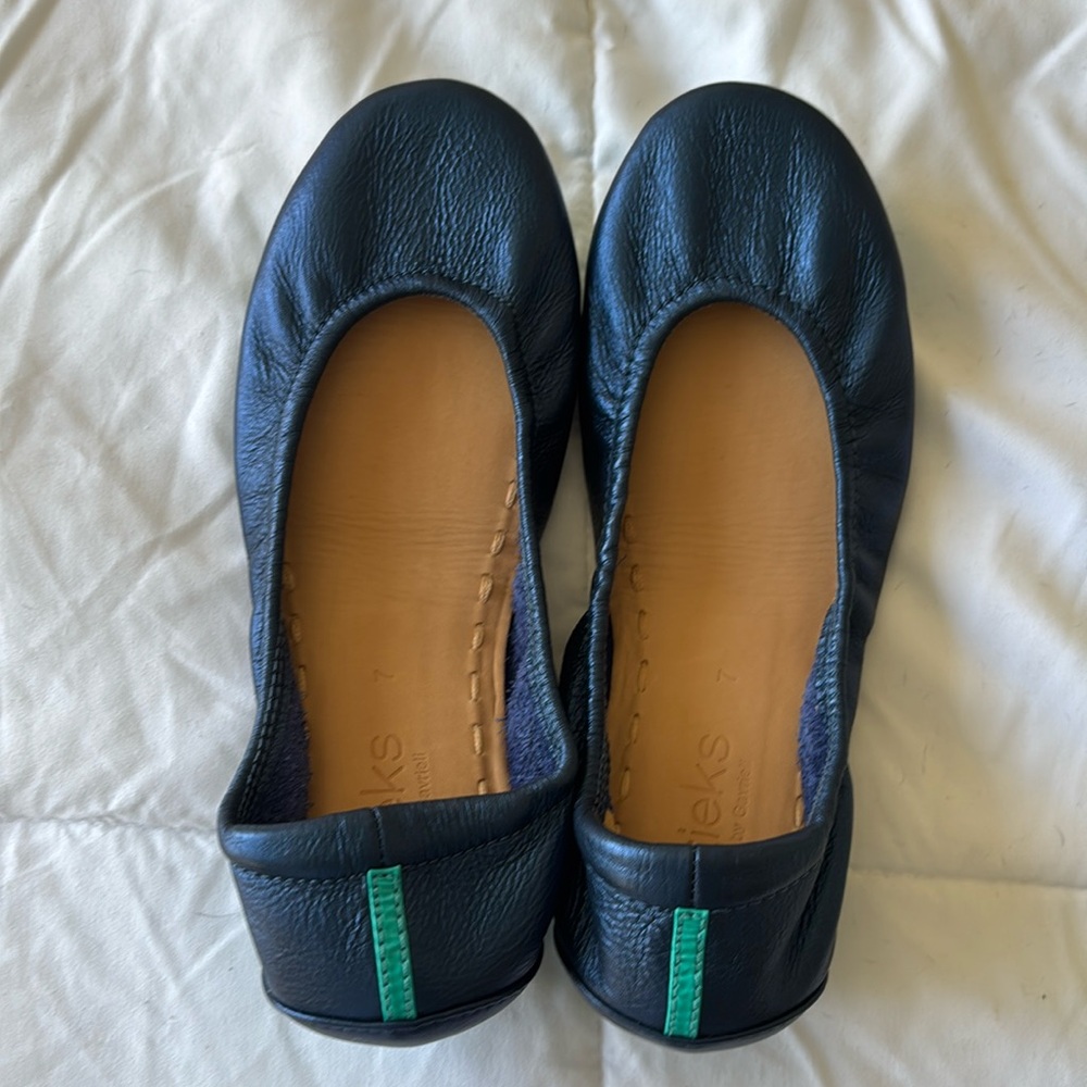 Tieks Midnight Blue Size 7 NWOT